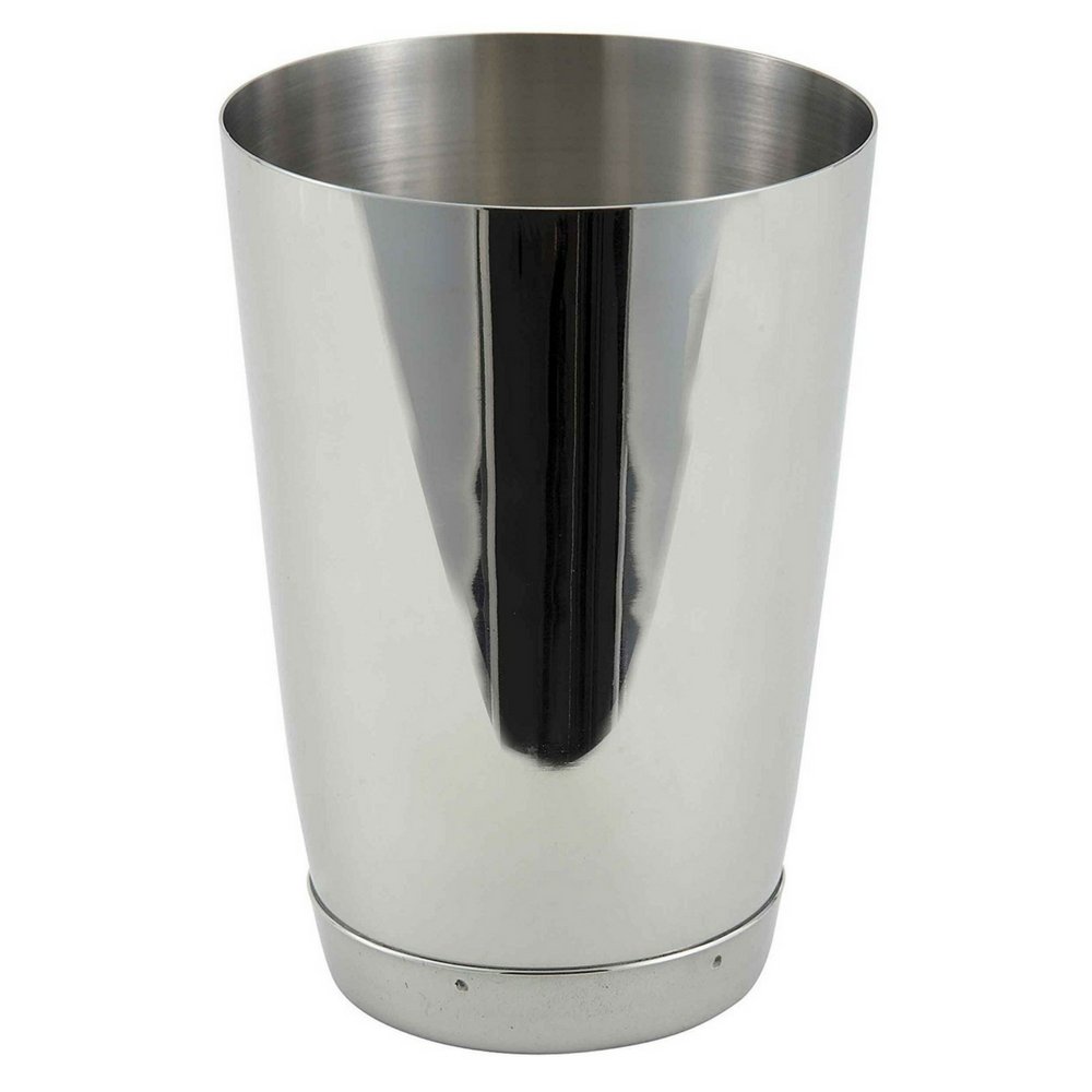 Winco Stainless Steel Bar Shaker, 15-Ounce, Set of 12