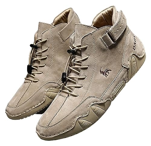 Waterproof Lightweight Unisex High Top Chukka Boots For Hiking, Camping, And Driving - All-Season Outdoor Shoes