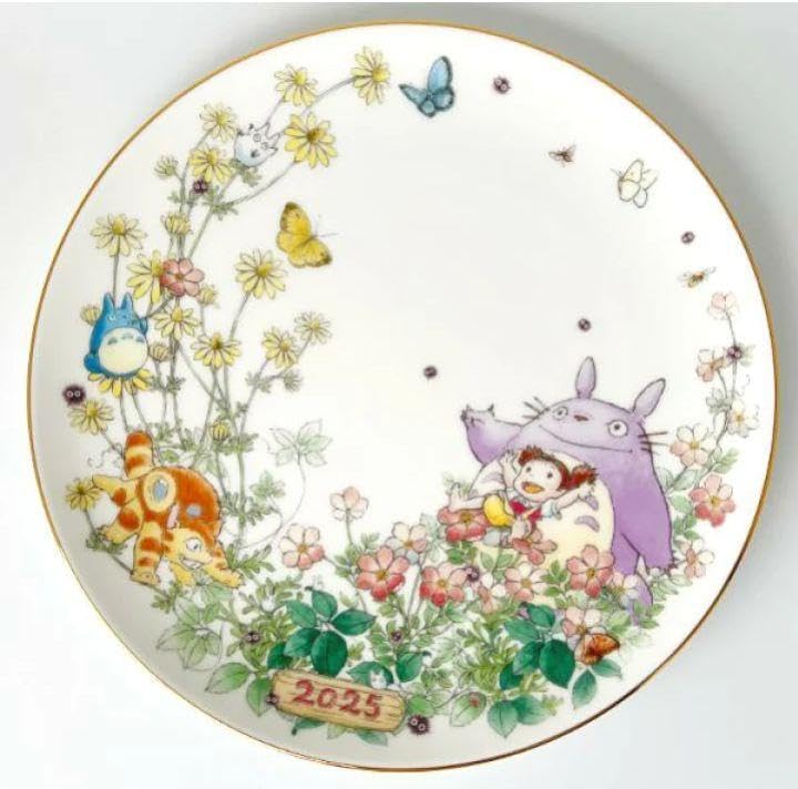 新品未使用 トトロ ジブリ ノリタケ イヤープレート イヤリープレート