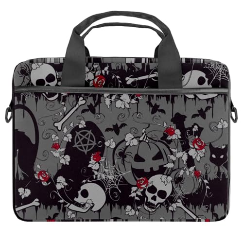 Sac ordinateur portable 13-14.5" antichoc anti-rayures à fleurs