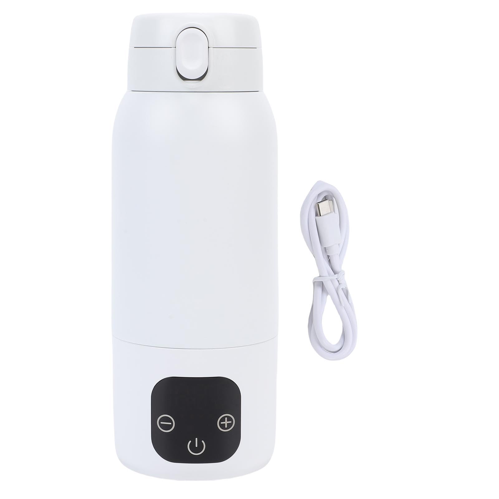XUMIUZIY Scaldalatte per Bambini Alimentato a Batteria Scaldabiberon Portatile a Prova di Perdite per Uso Esterno 500ML
