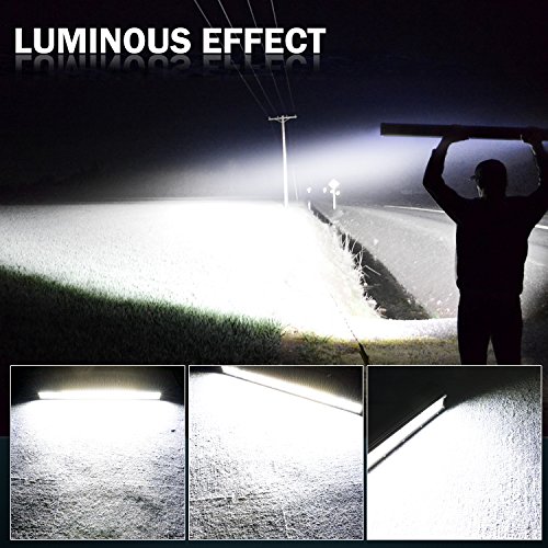 30 Inch LED Light Bar, OFFROADTOWN 496W Quad Row LED Driving Light Spot Flood Combo Beam Light Bar Off Road Fog Light for Truck Vehicle ATV UTV SUV Ford Boat