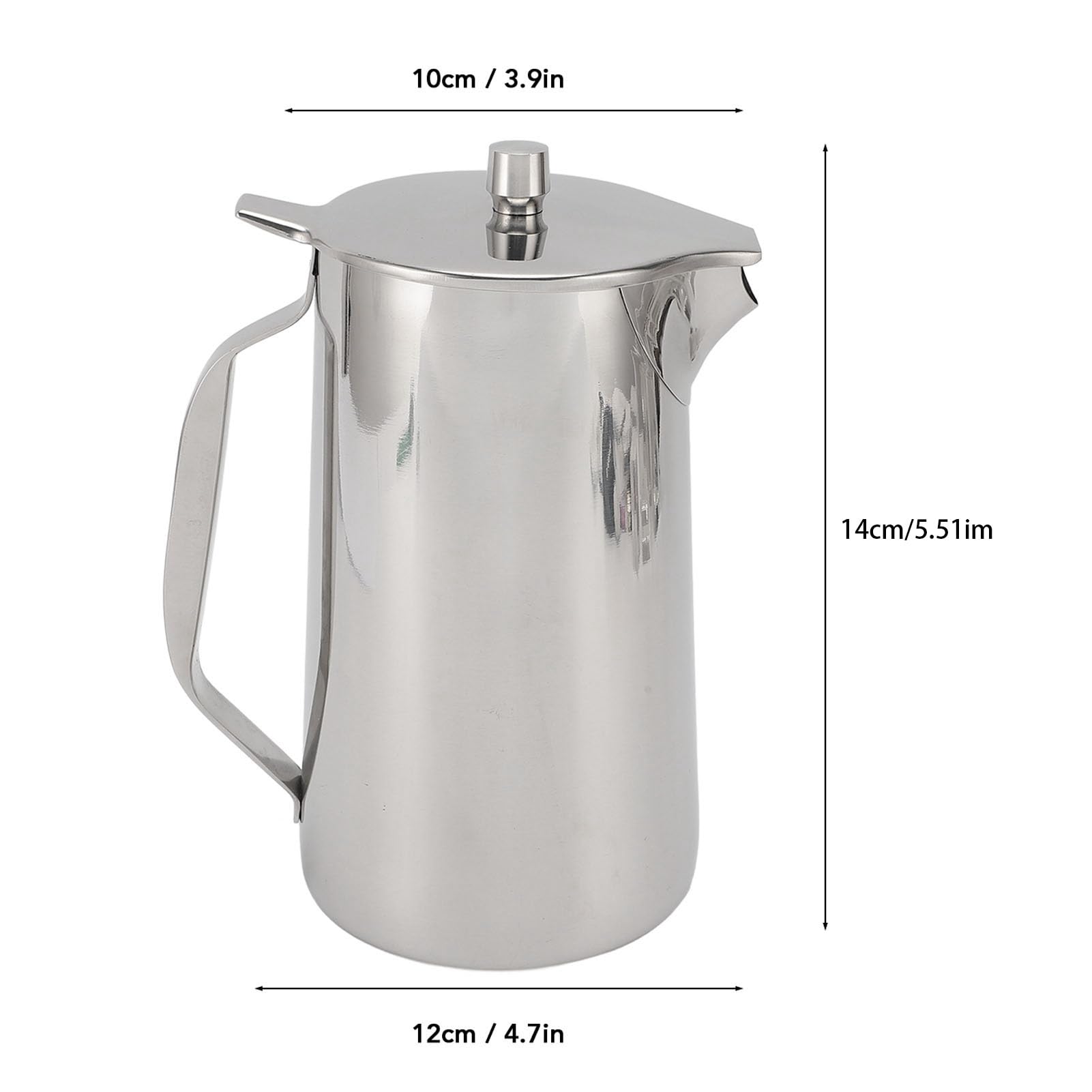 Amazon.com: Stainless Steel Pitcher with Lid, 1.8L Large Capacity