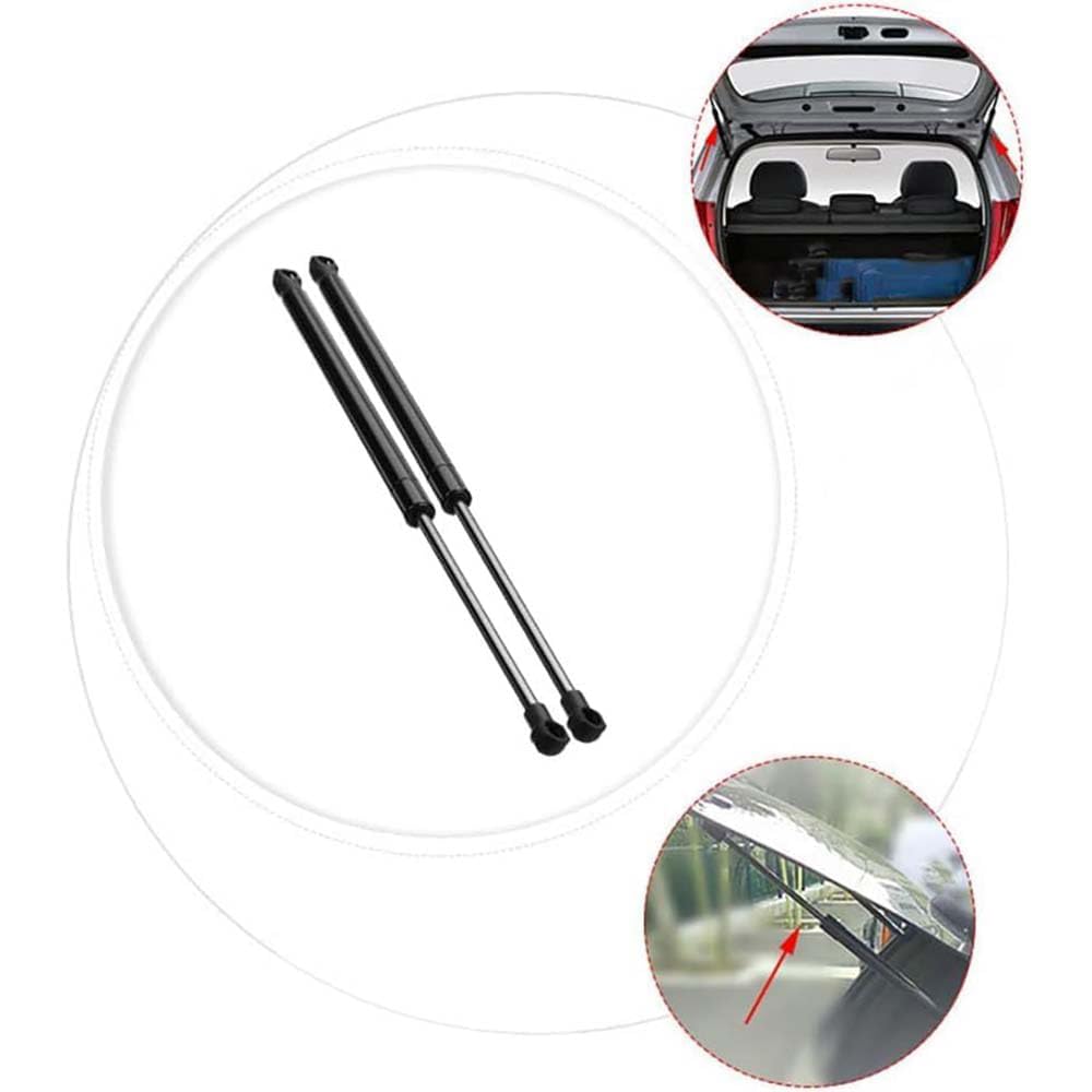 2 Pezzi Auto Bagagliaio Asta per Renault Clio V Hatchback (BF) 2020-2021(OEM:904508213R)-49.9cm,Molla a Gas per Bagagliaio Auto,Auto Bagagliaio Auto Supporto Leva idraulica Ricambi