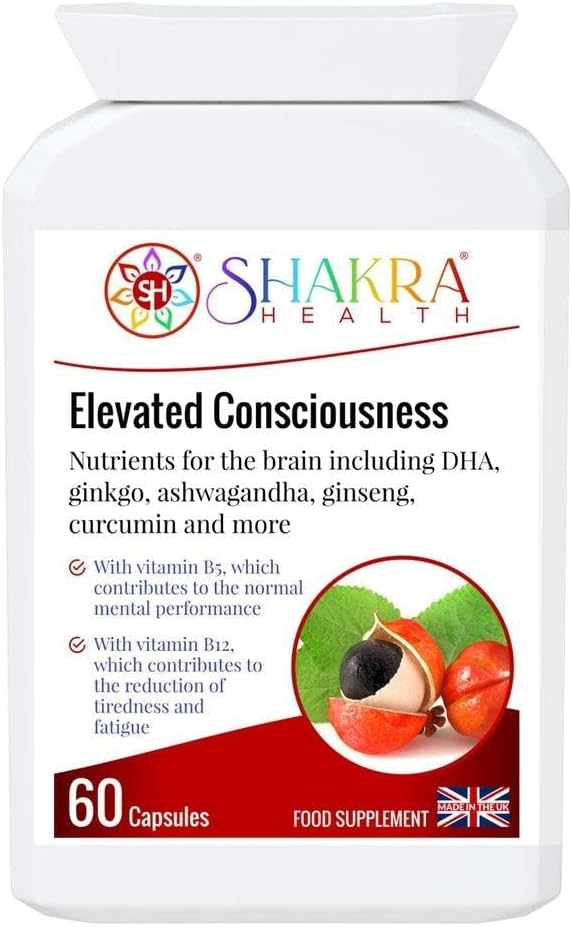Elevated Consciousness Will Fight Brain Fog & Lift Your Emotional & Spiritual Frequency. Enhance Memory, Focus & Neurological Function for Mental Clarity | Shakra Health