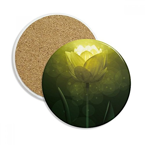 Céramique tulipe dessous de verre pour table basse chic - 2