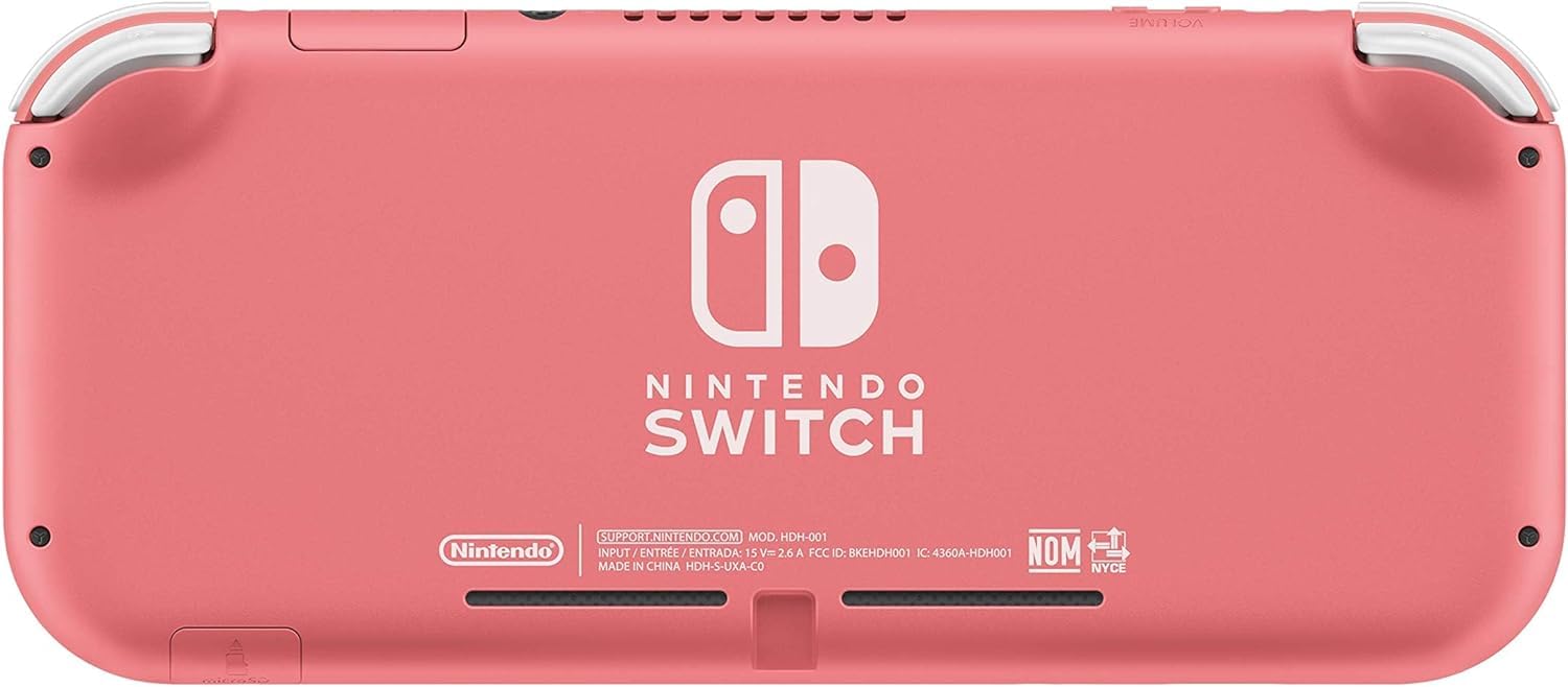 Nintendo Switch Lite Console - Coral (Japanese Edition) : Amazon