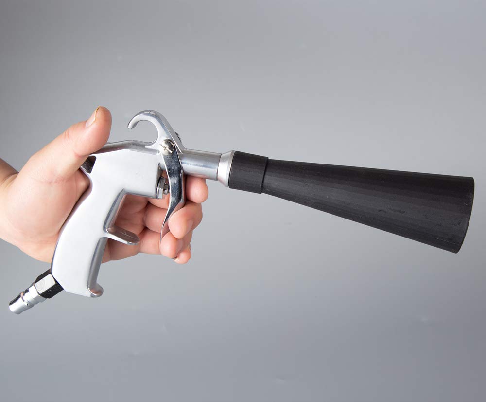 TURBO PRO Pistola ad Aria compressa Nera Pistola per Lavaggio a Secco Pistola pneumatica Strumento per Auto Spolverino ad Alta Pressione Attrezzatura per Dettagli Automatici