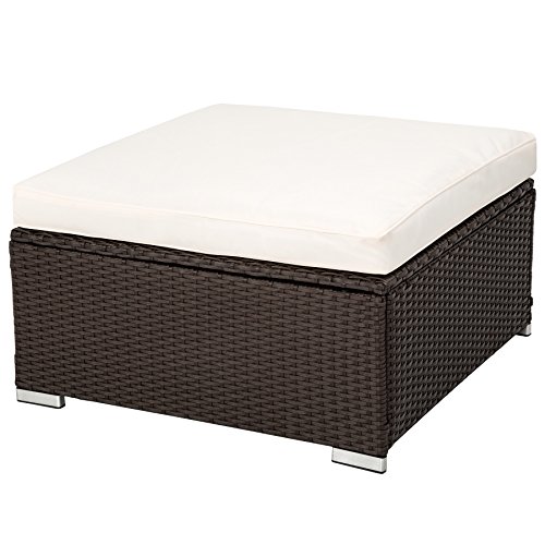 TecTake POLI RATTAN SET DI MOBILI ARREDAMENTO