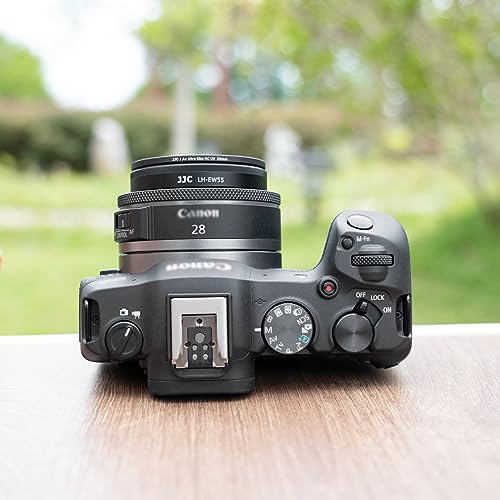 Image of Lens Hood for Canon RF 28mm f /2.8 STM Lens, RF 28mm Lens Hood, Lens Hood Replace Canon EW-55 Hood, Compatible with 55mm Filters and 55mm Lens Cap