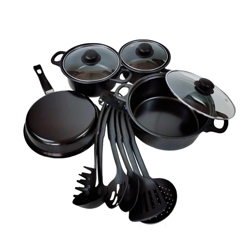 Morelian Non-Stick Pots And Pans Set 13-Piece Kitchen Utensil Set Kitchen Cookware Gifts for Friends and Family