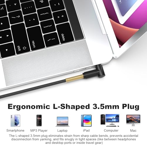 Cable Zosvoses compatible AKG K702 3.9ft miniatura 6