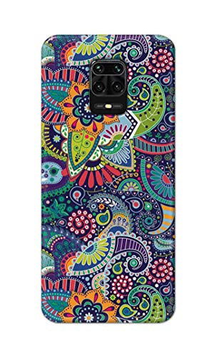 Image of Printed Hard Back Cover Case for Mi Redmi Note 9 Pro | Mi Note 9 Pro Max Back Cover (Miraculous Patterns) -1803