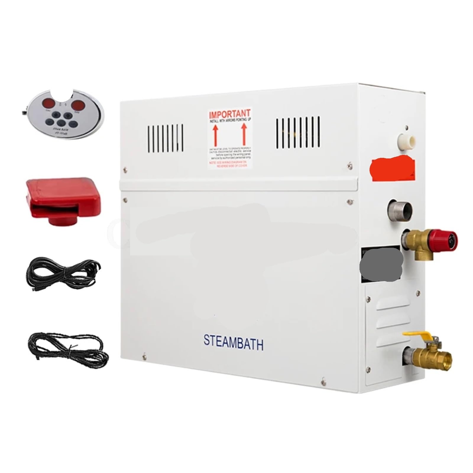 Piec do Sauny, Generator pary do prysznica Domowa maszyna parowa Wyposażenie sauny Sauna SPA Prysznic parowy z cyfrowym sterownikiem(3K 22)