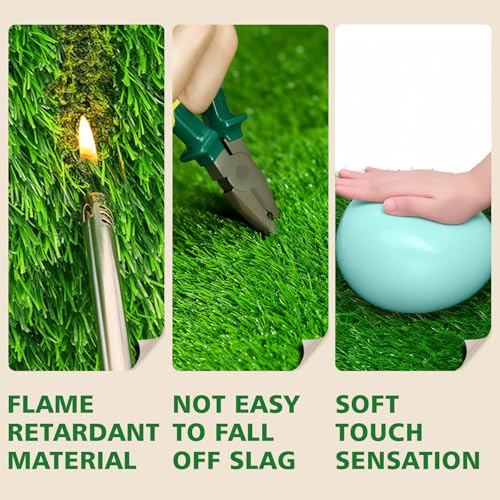 Dog-Grass-Pad-with-Tray-Artificial-Grass-Pee-Pad-Potty-for-Pets-Washable-Replacement-Potty-Mat-for-Dog-Pee-Pads-Portable-Dog-Litter-Box-for-SmallMedium-Dogs-25-x-20-x-25-inches Dog Grass Pad with Tray Artificial Grass Pee Pad Potty for Pets Washable Replacement Potty Mat for Dog Pee Pads Portable Dog Litter Box for SmallMedium Dogs 25 x 20 x 25 inches