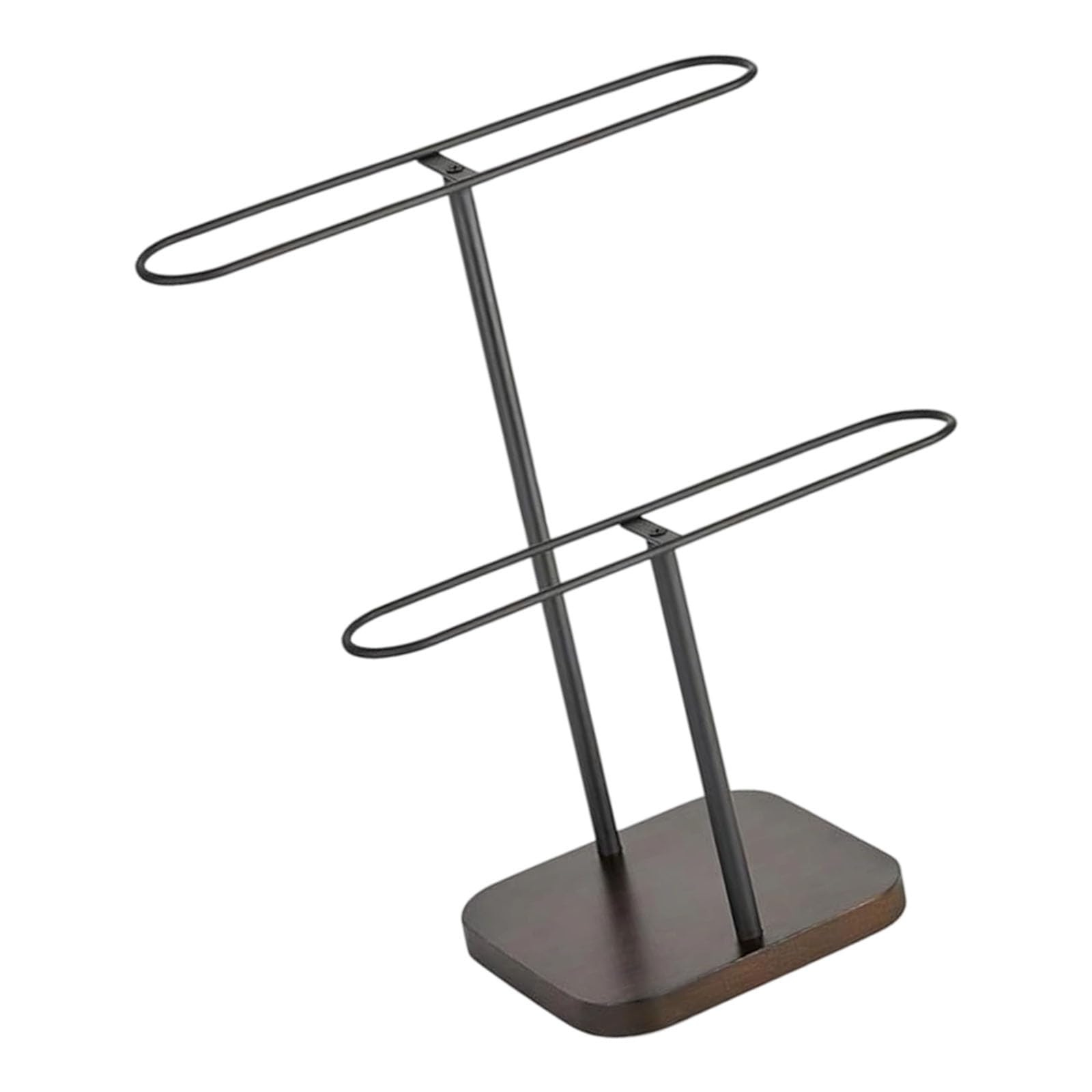 Présentoir à lunettes de soleil en métal avec base antidérapante fixe
