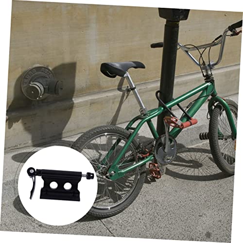Gogogmee Ergonomic Fork Mount Bike Locking Fork Mount Retaining Clip for Bike Aluminum Alloy Constructi