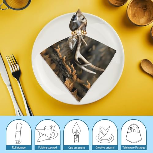 Servilletas de Tela Camouflage Deer 2 PCS miniatura 7