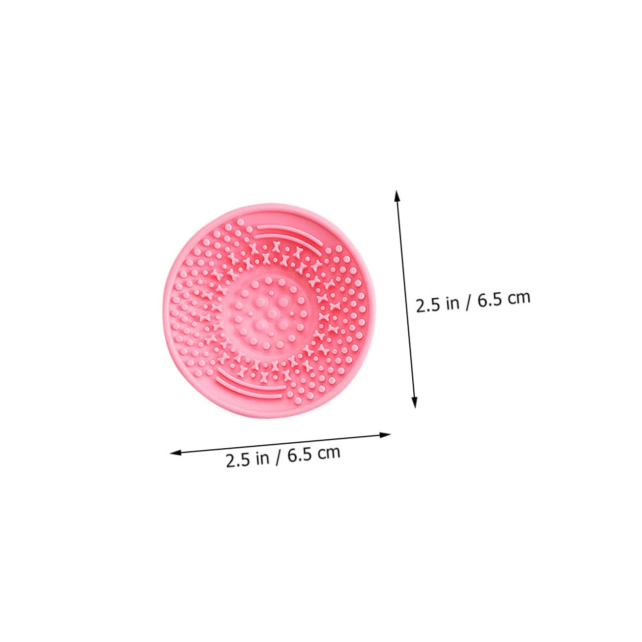 Beavorty 24stücke Teiliges Silikon Make-up Pinselreinigungsset Handheld Reinigungsunterlage Für Effektive Und Einfache Anwendung Für Zuhause Und Beauty-salons Wiederverwendbar Und