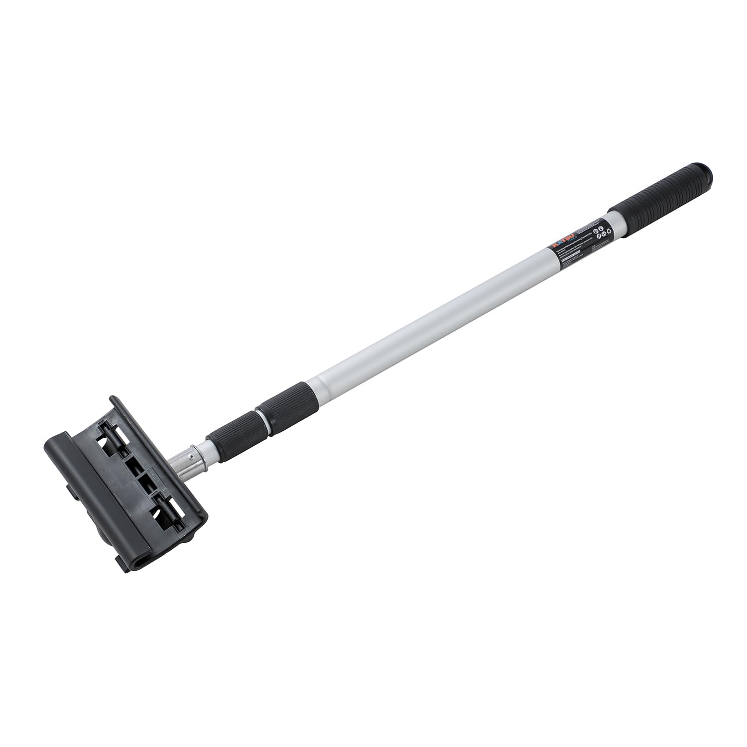 KATSU Tools Trockenbau-Klingen-Set, 8-teilig, 60 cm Skimming-Klinge + Aluminium-Verlängerungsstange + Farbroller + Spachtelmesser + Tapetenschaber + Schlammwanne, für Wandbrett, Deckenputz, 8 Stück