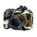 easyCover ECND500C Secure Grip Camera Case for Nikon D500 camo, Camouflage