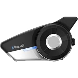 Intercomunicador Moto Grupo Sena 20S EVO Sistema de comunicación Bluetooth para Motocicleta con Altavoces HD, Black