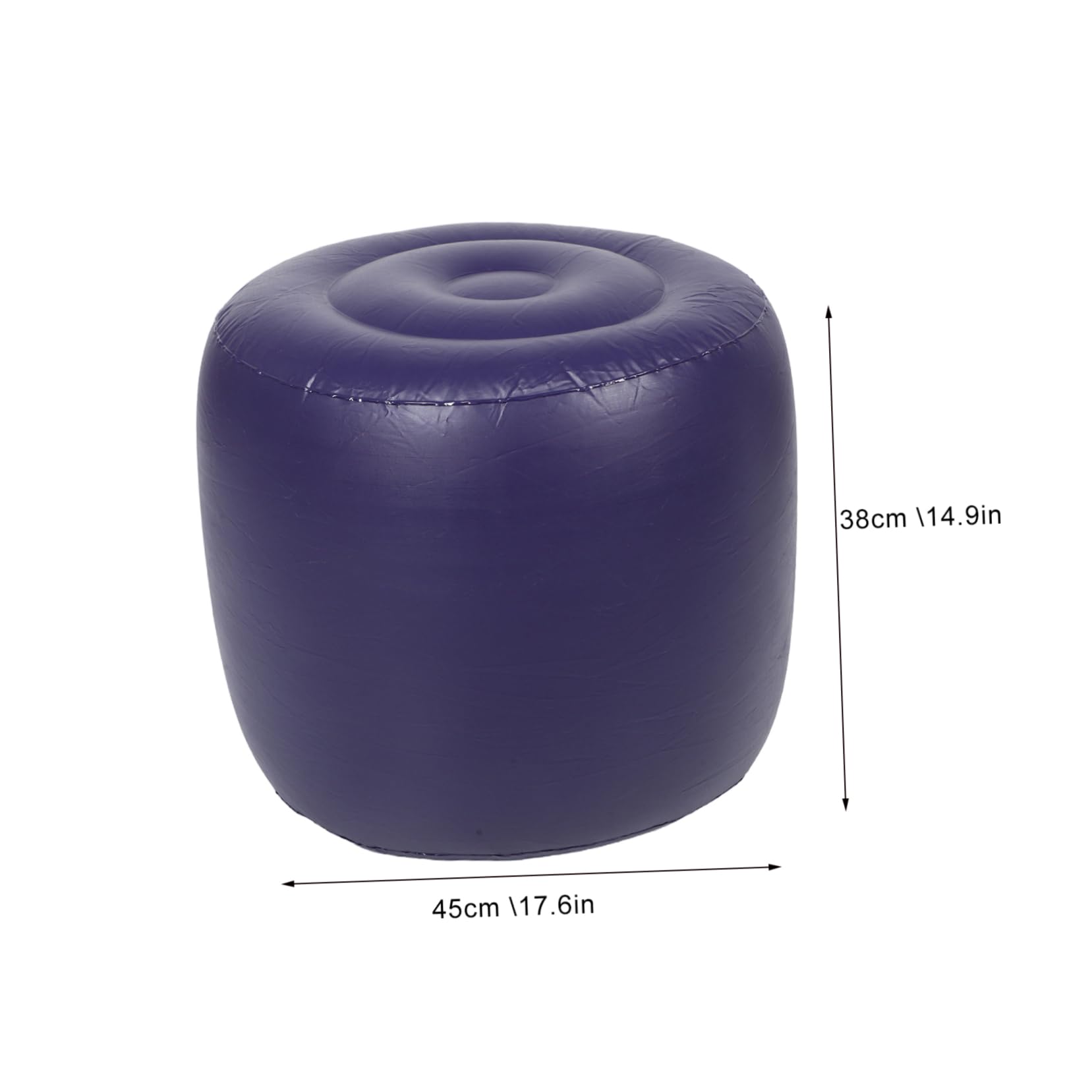 GOOHOCHY Portable Chair Pad Comfortable Inflatable Stool for Concerts Hiking Outdoor Activities Lightweight Durable Design