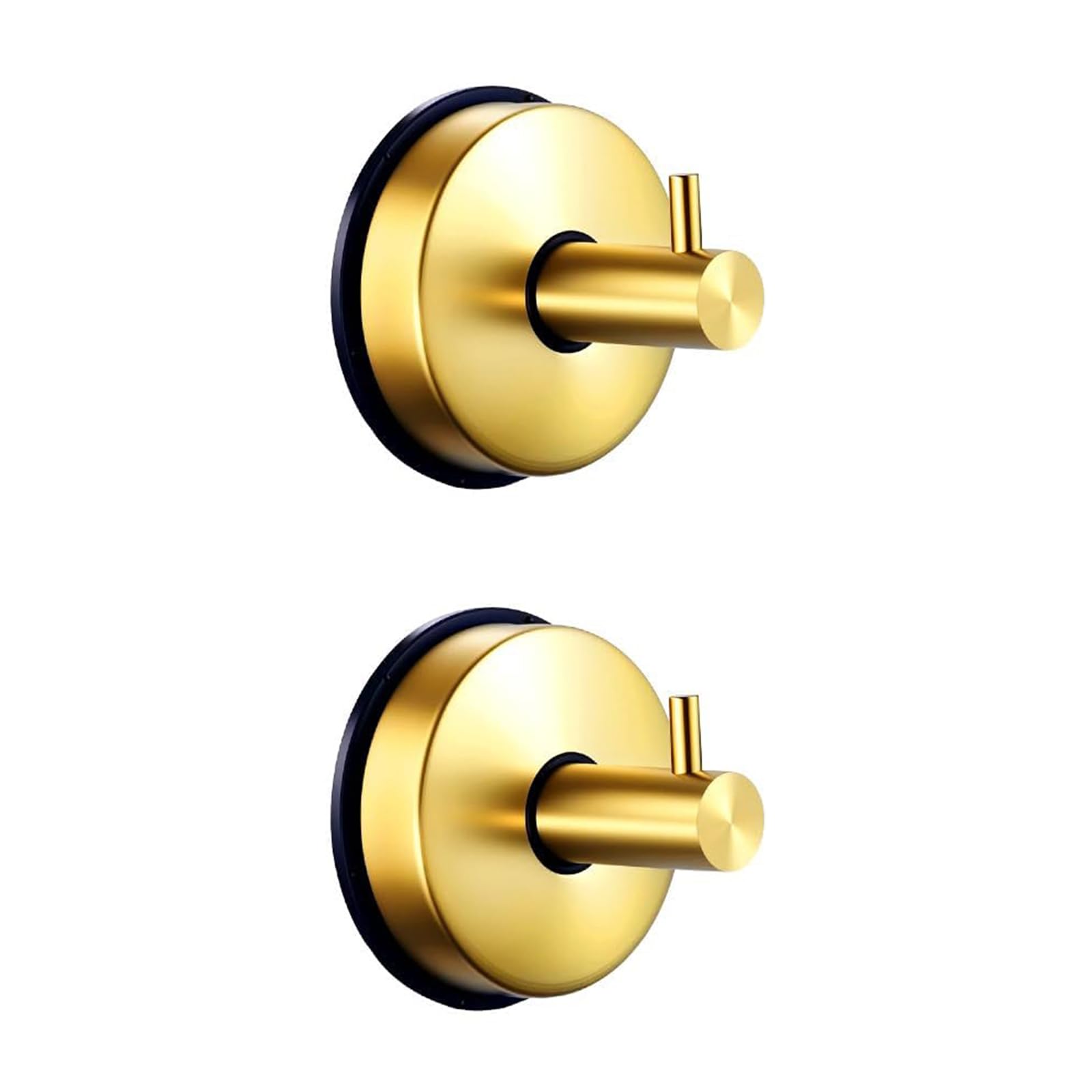 Yhplxyuus Suction Cup Hooks for Home Decoration Stainless Steel Hangers Seasonal Decoration Cabinet Organizers Stainless Steel Adhesive Hooks