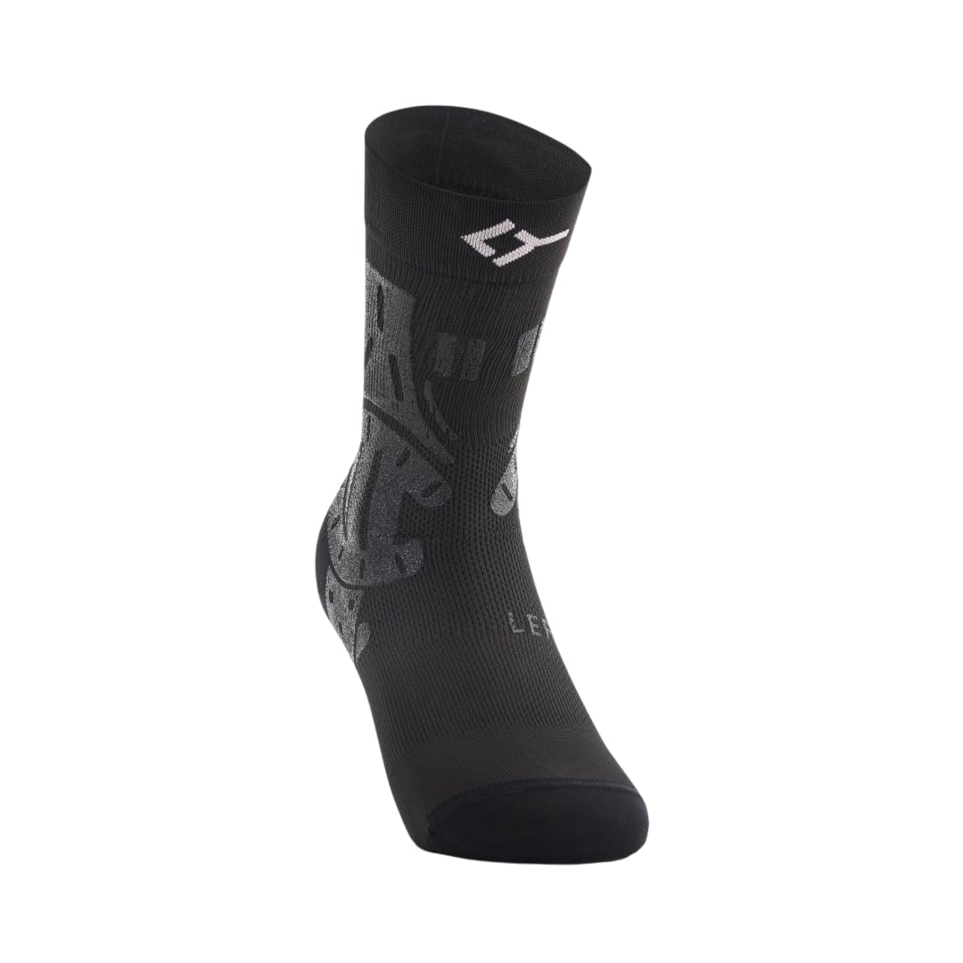 FLOKY Ankle Support Tobillera Biomecánica de Compresión Multisport Tenis Fútbol Padel Estabiliza la Articulación Con Bandas de Silicona Protege los tendones y los músculos.