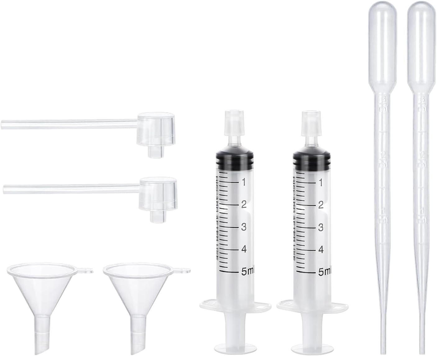 8Pcs Perfume Dispenser Pump Set (Syringe, Straw, Perfume Separator) | Leakproof Transfer Tools for Bottles, Cosmetic Accessories Refillable Travel Dispenser Kit for Travel & Refills