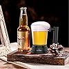 Elektrische Ultrasone Bierbellen Bier Schuimende Machine Speciaal Doel voor Gebotteld Bierschuim en Ingeblikt Bier (ZWART)