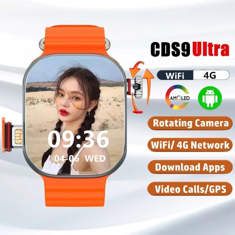 SE HUB CD s11 4G Android Smartwatch 4/64 GB – SIM + WiFi, GPS, - Image 3