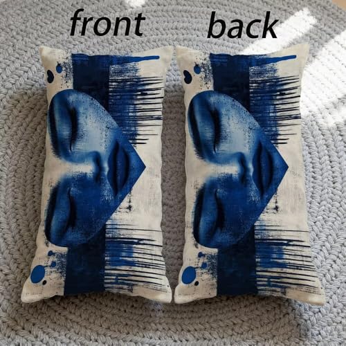 Taie oreiller avec fermeture eclair invisible pour bloquer le coussin 50x70