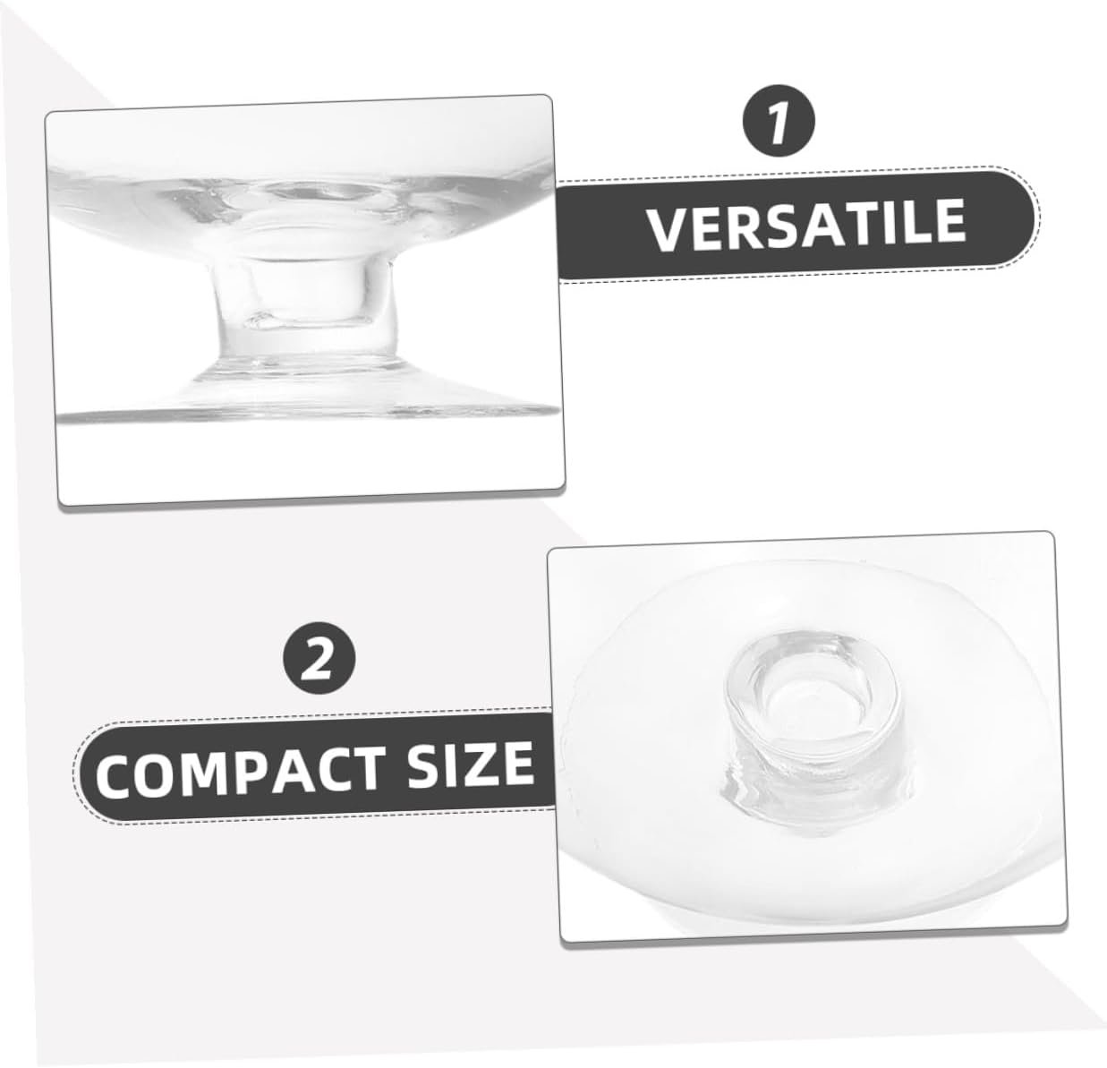 Glass Betta Fish Tank and Goldfish Bowl 7000ml Glass Aquarium Planter for Desktop Hydroponic Plants Office Home Decor