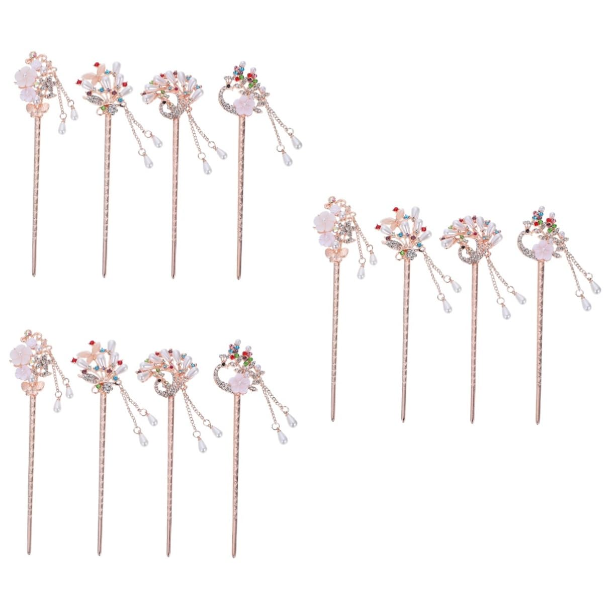 DOITOOL 12stücke Antike Haarnadeln Mit Zarten Perlen Und Dekorativen Quasten Für Hochzeiten Partys Und Tänze Haaraccessoires Für Und Mädchen