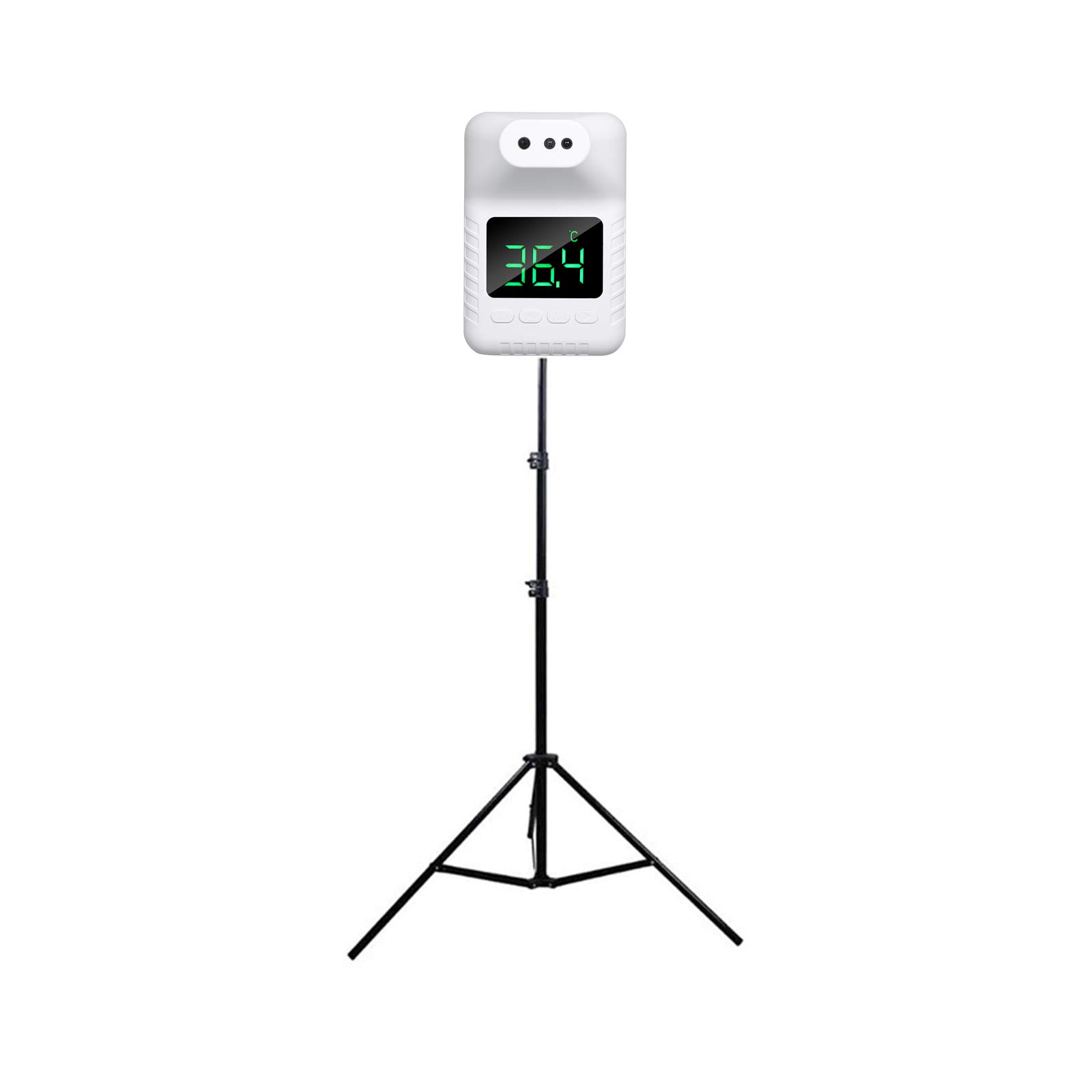 ZYC Sensore a infrarossi IR Senza Contatto sulla Fronte Appeso a Parete Termometro Digitale LCD Temperatura ad Alta precisione