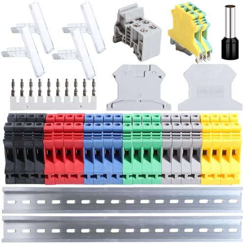 Connecteurs DK2.5N haute conductivité et blocs de terre 600V pour câblage sécurisé