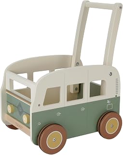Holz-Laufwagen Camper Bus Vintage