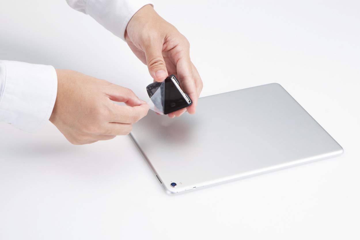 ???? Elecom ESL-TP02 Universal Locking Plate, for Fixing Double-Sided Tape, Compact Type