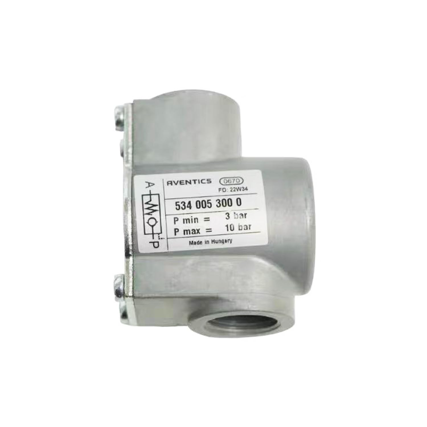 AVENTICS 5340053000 NR02 Zawór zwrotny sterowany pilotem G1/2 gwint
