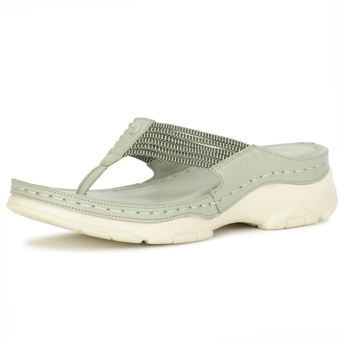 Bata Comfit Bella Th Women Casual Slipper In Green, 5 UK (B0CFV9DNRQ) Amazon Price History, Amazon Price Tracker