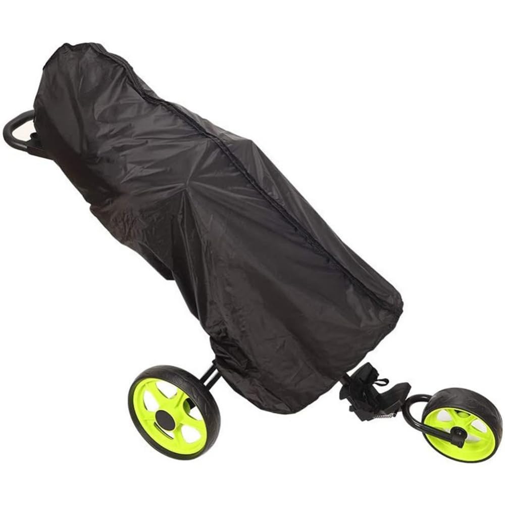 Gaderth Golf Bag Rain Cover, Oxford Waterproof Hood for Golf Bag, Golf Bag Cover Hood with Zipper & Magic Strap, Heavy Duty Club Bags Raincoat for Golf Push Carts, Tour Bags, Carry Cart, Golf Bags