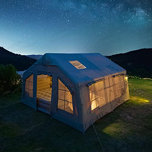 Carpa Inflable de Lujo Resistente y Portátil para Camping miniatura 3