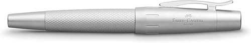 Miniatura 4 de Faber-Castell E-motion EF - Pluma estilográfica, color plata pura