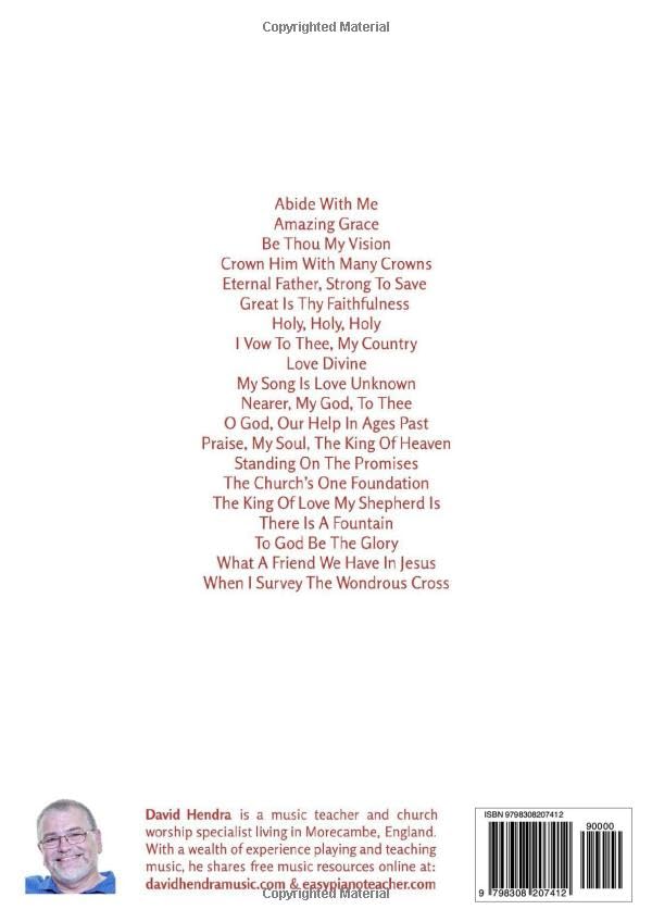 Easy Euphonium Hymns - Book One (bass clef): Twenty traditional hymns for easy euphonium (bass clef edition in C) - Image 2