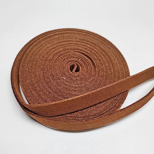 Leather ito sageo Wrapping Cord for Japanese Samurai wakizashi Tanto Katana Sword Tsuka Handle (Coffee Color)