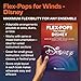 Flex-Pops for Winds – Disney: 3-Part Score Sheet Music for Trombone, Baritone B.C. and Bassoon | Disney Songbook with 16 Movie Favorites for School Band, Small Ensembles and Students | Hal Leonard
