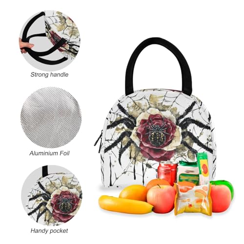 Backpack Lunch Box Set Large Capacity Travel Backpacks and Insulated Lunch Bag for Commute Hiking Picnic Tribal Animal Print4