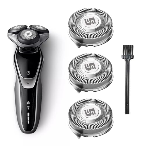 Replacement Heads Compatible with Philips Norelco 5000 Series SH50 Replacement Blades for Philips Norelco SH50 Shavers HQ8 Head for Norelco 5000 Shaver