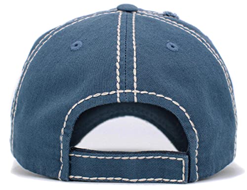 Image of KBETHOS Dog Cat Mom Dad Theme Womens Baseball Cap Distressed Vintage Unconstructed Embroidered Patch Hat